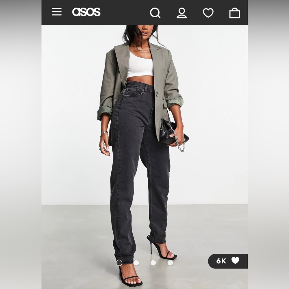 ASOS slouchy mom jeans